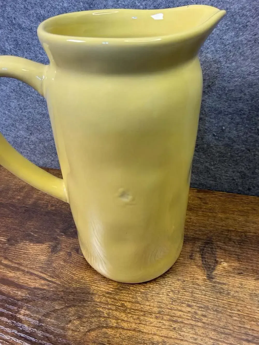 Rae Dunn Artisan Collection Lemonade Yellow Ceramic Pitcher